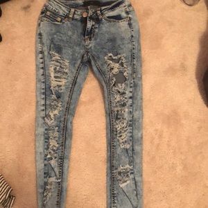 ripped jeans